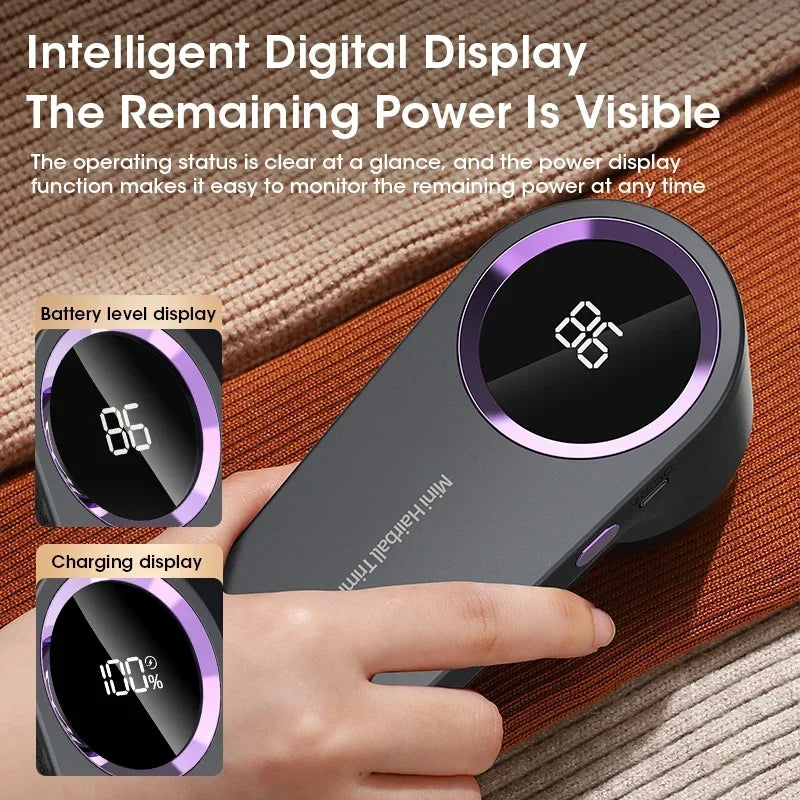 Relisse One — Rasoir anti-bouloches rechargeable